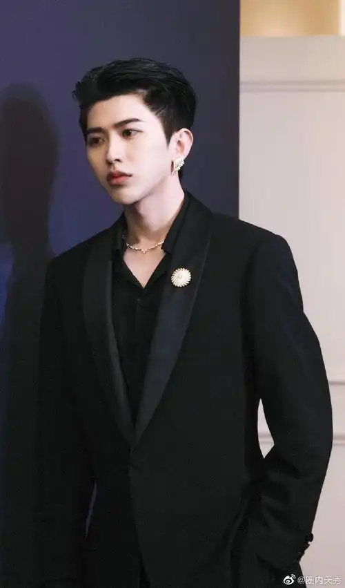 蔡徐坤宫廷风造型