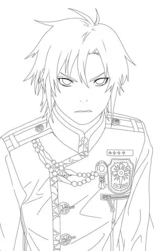 线稿#漫画卡通人物绘画 平面 灵感 素材 二次元