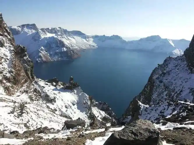 长白山一年四季天池全景美景总汇