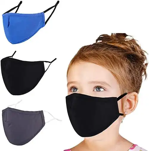 纯棉布面布面罩可重复使用透气水洗,可调节女士用