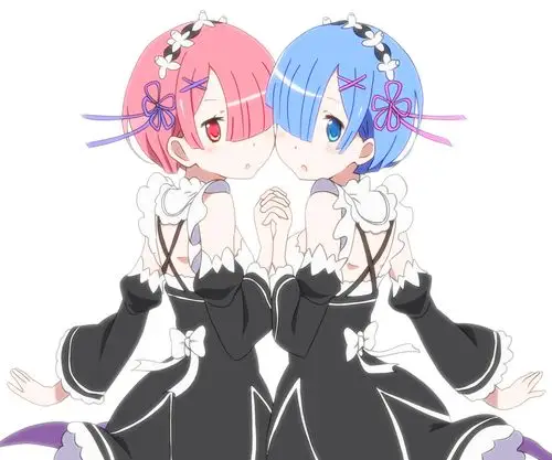 雷姆拉姆图片(四):《re:从零开始的异世界生活》女仆姐妹同人图片