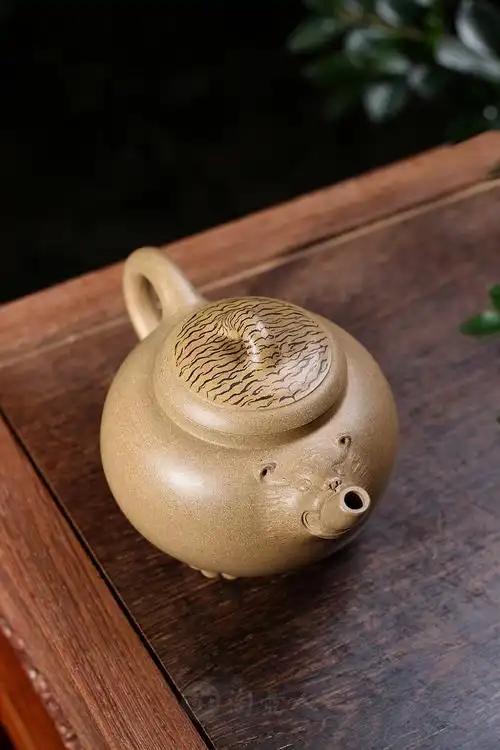 宜兴名家陈国良紫砂壶《全手虎虎生风壶》原矿全手工优惠全场包邮真品