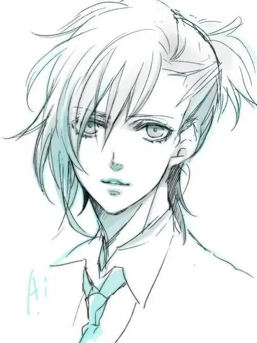 叛逆少年简笔画每日一练小男生的简笔画帅气的小男生动漫简笔画男孩子