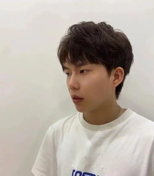 韩式微分男士纹理烫