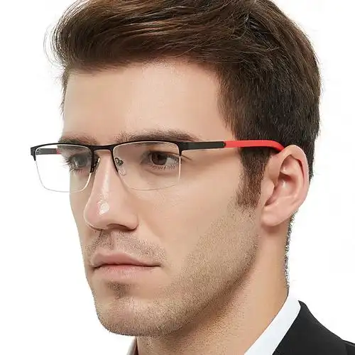 男士小框时尚高品质花式光学镜框眼镜