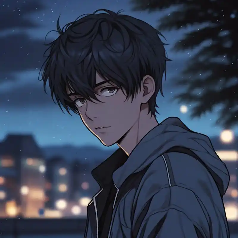 92伤感动漫男生头像,超有感觉!