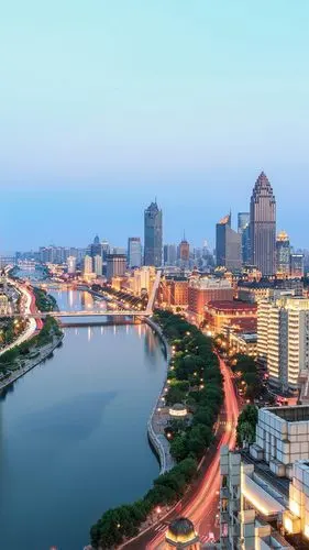 美丽的海滨城市天津