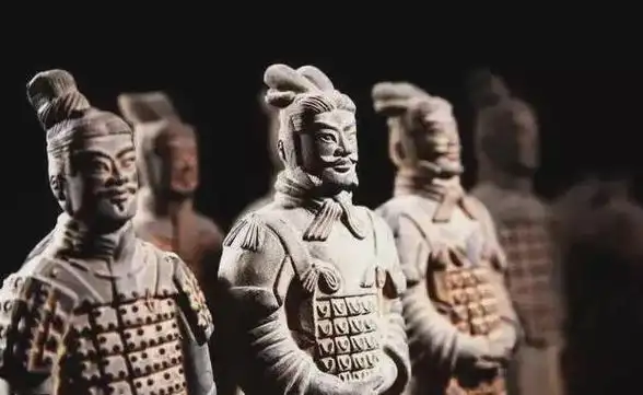 秦朝男子的发型根据兵马俑可以很明晰地看到,主要元素是中分,歇髻,戴