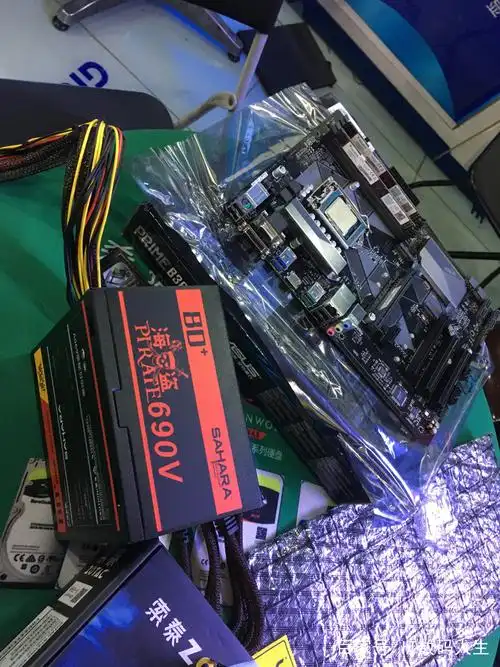 一台组装电脑全部产品安装流程