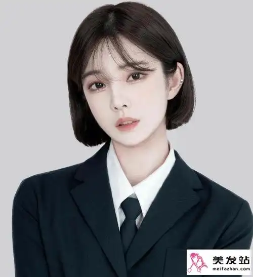 最火的初恋头短发发型 又甜又美少女感十足_女生短发 - 美发站