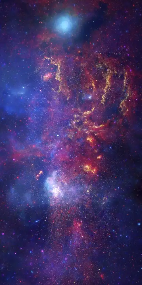 银河系的中心有多壮观?望远镜精品图片,记得横屏放大看