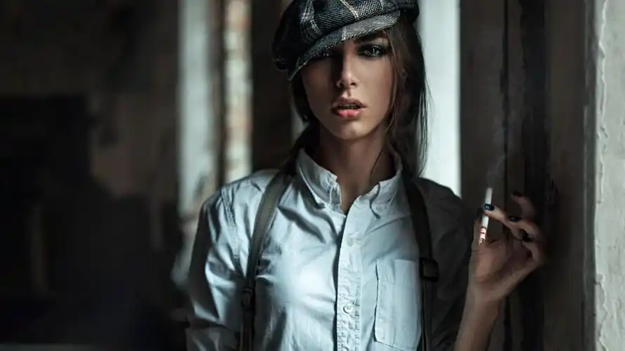 欧美美女霸气高冷范性感写真,高清图片,电脑桌面-壁纸族