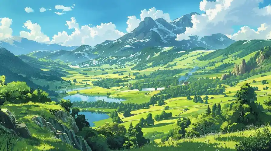 宫崎骏的夏天,这样的壁纸谁不爱!