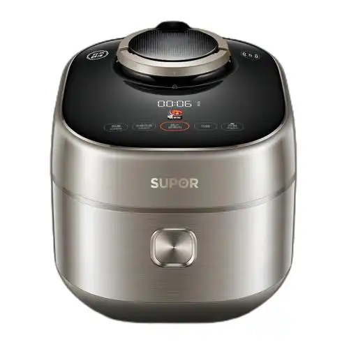 苏泊尔(supor)电压力锅5l/升容量2200w功率电磁加热高压电饭锅压力