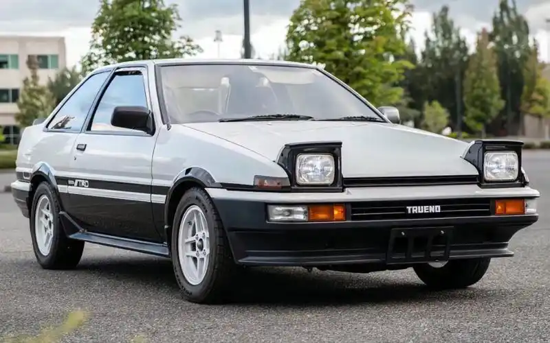 职业概念赛车3 丰田ae86升级版颜色展示