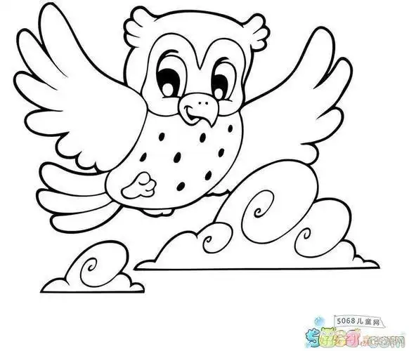 儿童创意画简笔画动物