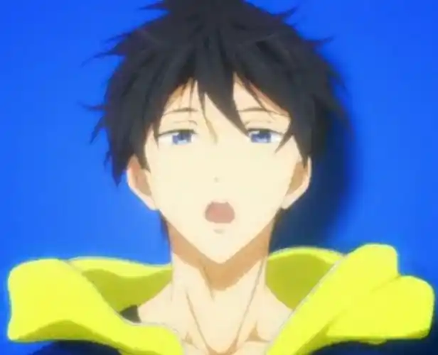 一定是表情的缘故! 七濑遥#free男子游泳部