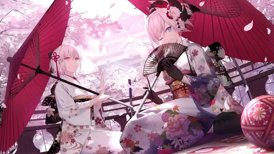 动漫二次元插画少女壁纸7