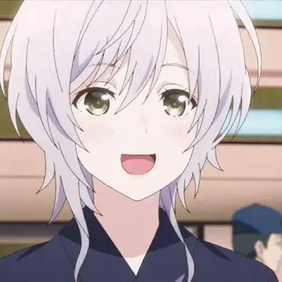 qq动漫头像可爱萌动漫女绝不放开相互牵的手