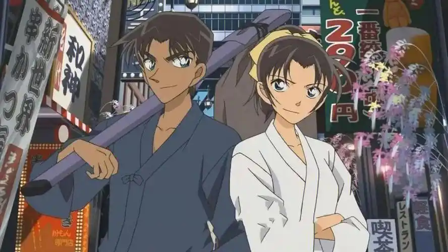 服部平次远山和叶  #壁纸  #壁纸分享