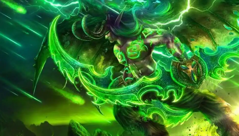 魔兽世界:伊利丹和阿尔萨斯决斗,谁才是胜者?看完你就会明白了_力量