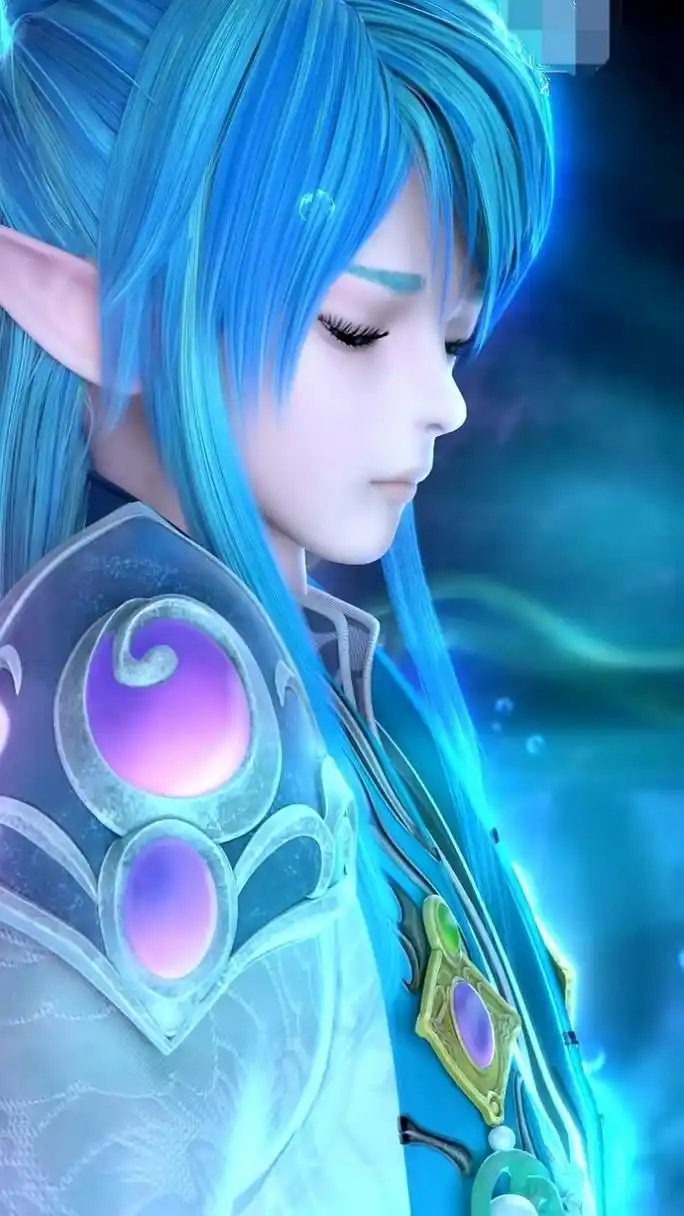 仔细观察就发现水王子的侧脸线条非常流畅,弧度刚刚好