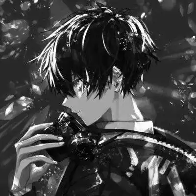 头像‖超酷的黑暗系男头 - 绿色下载站