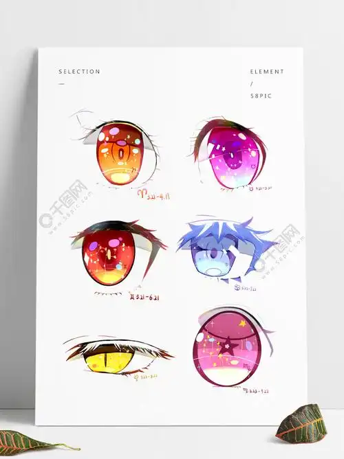 手绘眼睛里的十二星座组合3年前发布