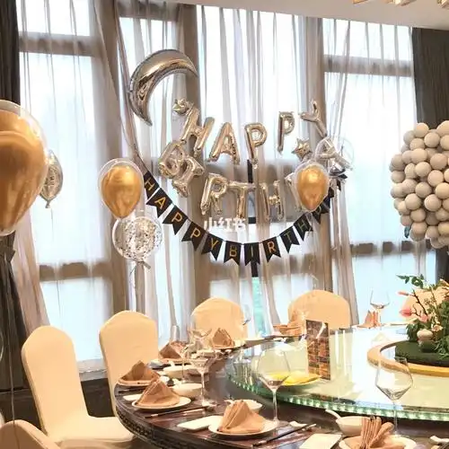 长沙生日餐厅布置_餐厅_诚兴园自由行热门攻略_宝宝周岁_百日宴_派对