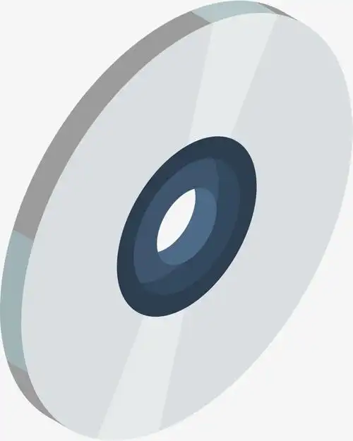 数据盘扁平化光盘矢量图下载