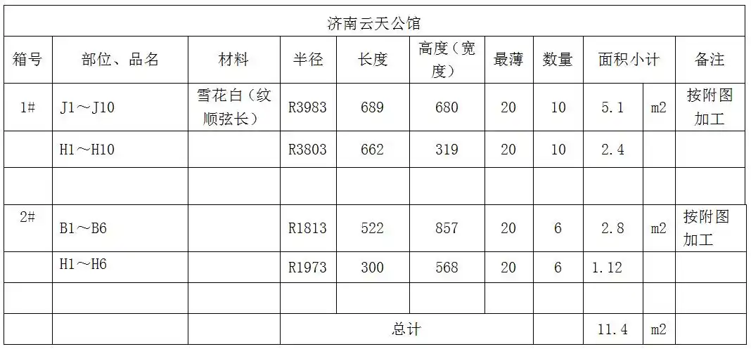 石材旋转楼梯立弧板如何下单?