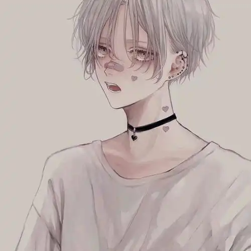 尽失眼眸漫画帅气高清模糊男生男头酷拽画师壁纸背景动漫清新黑白少年