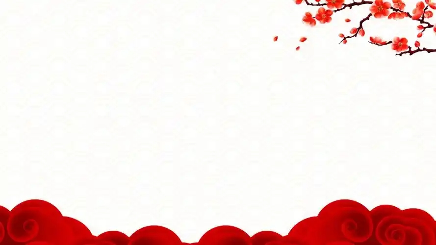 祥云图案传统春节喜庆风高清背景(6张),ppt图片 - 51ppt模板网