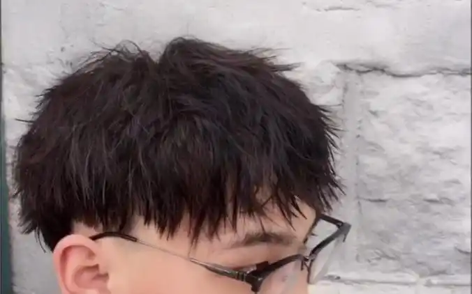 2020潮男烫发钢夹烫 摩根烫