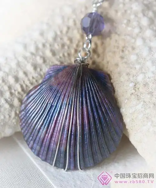 紫色贝壳珠宝 希腊神话般仙气十足的珠宝