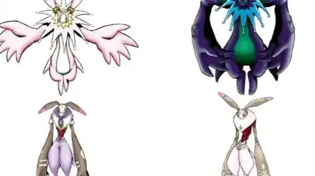 【数码宝贝图鉴】黑大耳兽进化路线