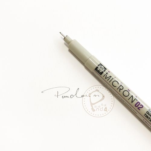 熊猫胖哒樱花针管笔淡彩描边专用笔针管笔