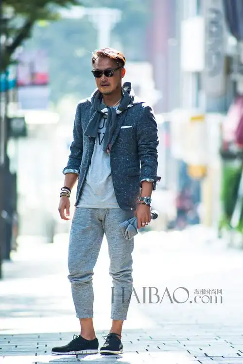 不"抓马"更有型!早秋日本型男街拍合辑