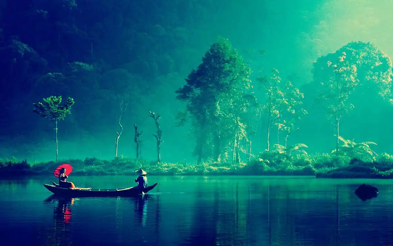 小清新淡雅的中国风插画背景精选壁纸图片(二)