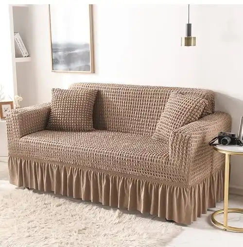 2022新款网红老式沙发套罩加厚沙发套全包老式沙发罩全盖纯色弹力布套