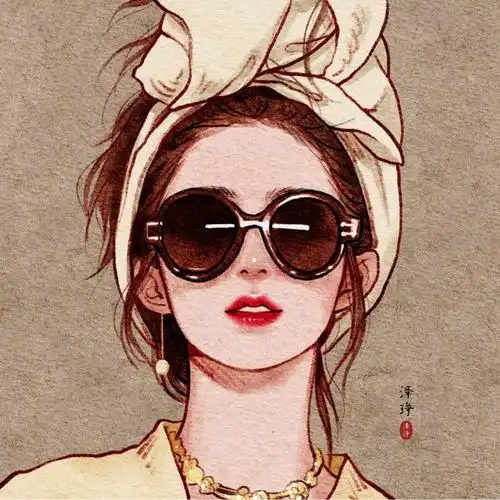 插画|59张赵丽颖女神头像壁纸,一次看不够,我要收藏起来慢慢看