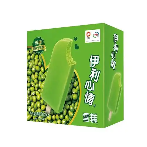 【拍8件】伊利冰淇淋绿色伊利心情48支-淘客易