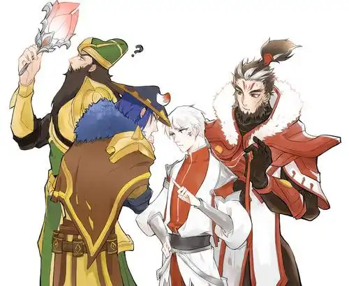 荣耀同人王者荣耀信亮韩信诸葛亮是飞衡和小桃花呀～*11゜1911*