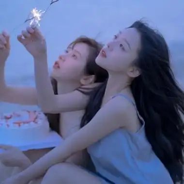 ins超仙气闺蜜头像高清唯美清新的闺蜜头像ins超仙图片