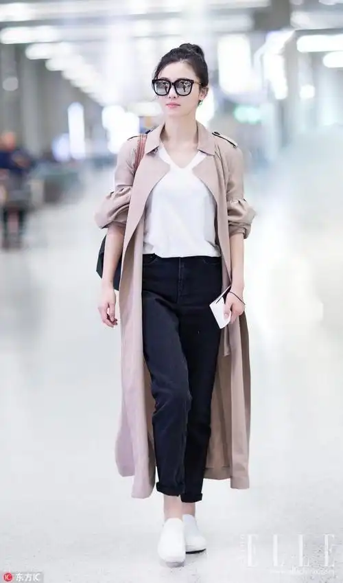 时髦的风衣就是刘诗诗身上这一件!