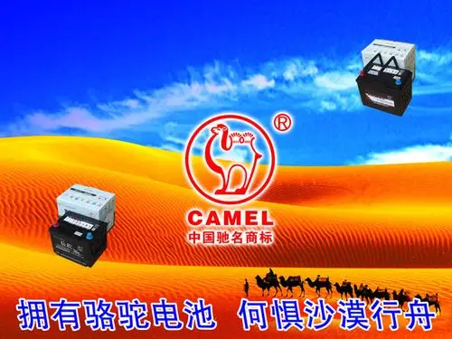 骆驼汽车蓄电池6-qw-80骆驼铅酸蓄电池12v80ah