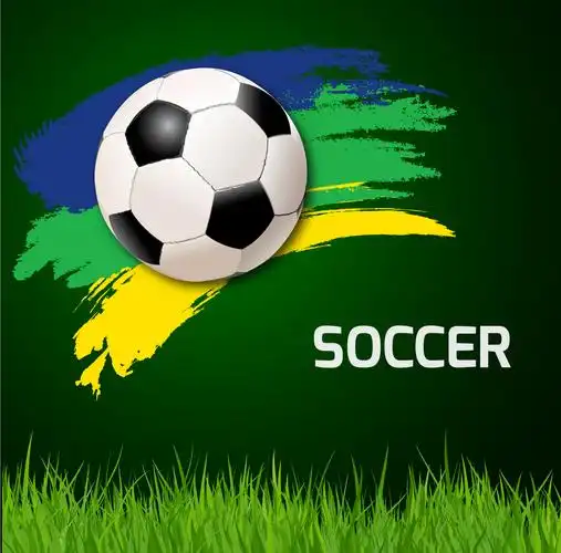 绿色彩绘足球元素设计矢量图免费下载_ai格式_编号28638230-千图网