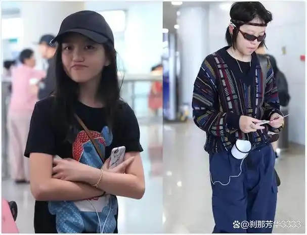 王菲母女同框颈纹透露真实年龄李嫣身高赶上妈妈模样变化大