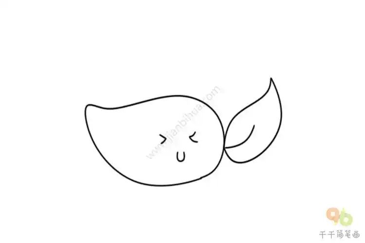 美味可口芒果简笔画大全