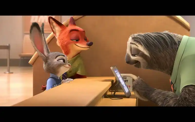 《疯狂动物城》如果遇到树懒一样的办事人员,会不会很绝望?